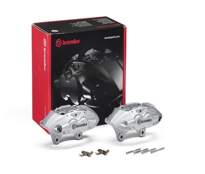 Brembo Oe 16-21 Bmw M2/15-18 M3/15-20 M4 Hydraulic Front X-Style Brake Calipers - Silver 1