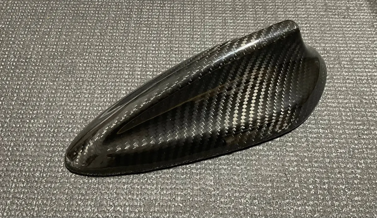 Open Box - Kies Motorsports F/G Series 2X2 Carbon Fiber Shark Fin Antennae Cover 1
