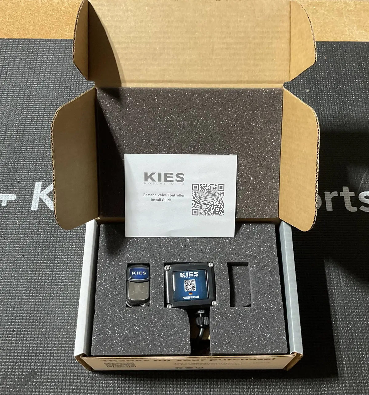 Open Box - Kies Valve Controller Porsche 992.1 / 992.2 For 2020+ 911 Carrera & Turbo Models (Non-Gt3) (One Remote) 1