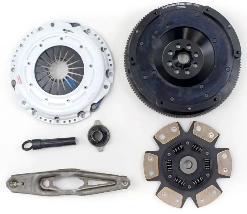 Clutch Masters 14-19 Mini Cooper 1.5L Turbo Fx400 6-Puck Clutch Kit W/ Aluminum Flywheel 1