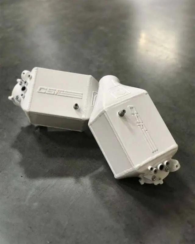 Csf 12-16 Bmw M5 (F10) / 12-18 Bmw M6 (F06/F12/F13) Twin Charge-Air-Cooler Set - Alpine White 1