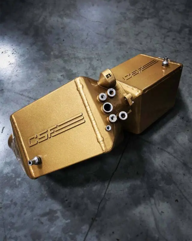 Csf 12-16 Bmw M5 (F10) / 12-18 Bmw M6 (F06/F12/F13) Twin Charge-Air-Cooler Set - Carbon Gold Gloss 1