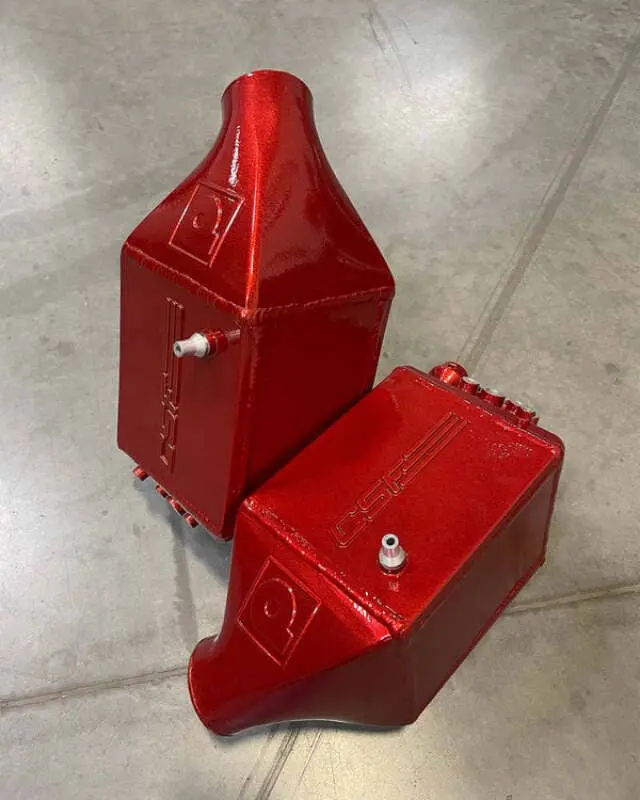 Csf 12-16 Bmw M5 (F10) / 12-18 Bmw M6 (F06/F12/F13) Twin Charge-Air-Cooler Set - Sahkir Orange 1