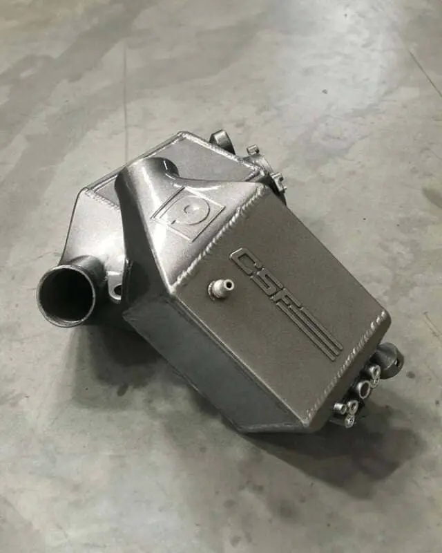 Csf 12-16 Bmw M5 (F10) / 12-18 Bmw M6 (F06/F12/F13) Twin Charge-Air-Cooler Set - Smoke Silver 1