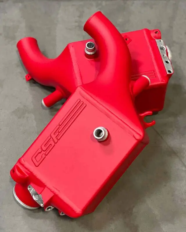 Csf 16-21 Bmw M5 (F90) / 17-21 Bmw M8 (F91/F92/F93) Twin Charge-Air-Cooler Set - Bengal Red Matte 1