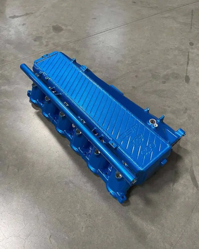 Csf Bmw Gen 1 B58 Charge-Air-Cooler Manifold - Cusco/Verus Engineering Blue 1