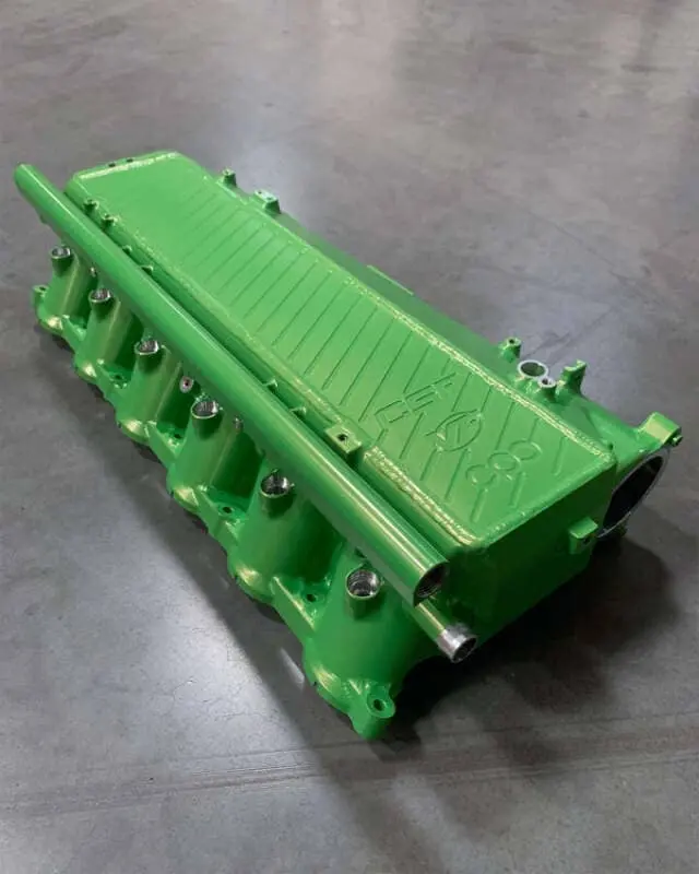 Csf Bmw Gen 1 B58 Charge-Air-Cooler Manifold - Lime Juice Green 1