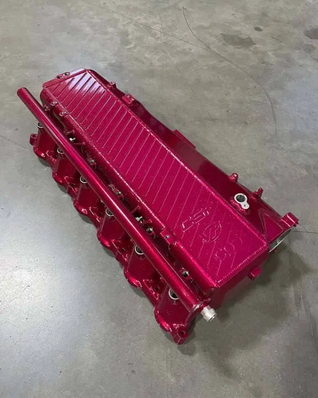 Csf Bmw Gen 1 B58 Charge-Air-Cooler Manifold - Raspberry Sparkle 1