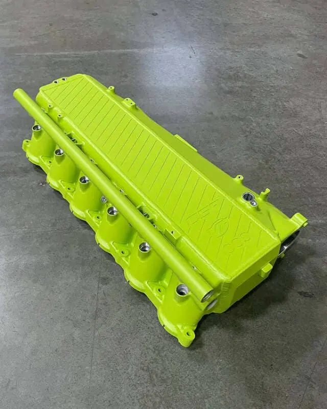 Csf Bmw Gen 1 B58 Charge-Air-Cooler Manifold - Sublime Yellow Green 1