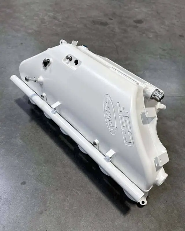 Csf Bmw M2/M3/M4 S58 (G8x) Charge-Air Cooler Manifold - Brilliant Frozen White Metallic 1