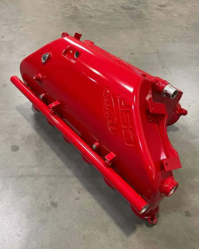 Csf Bmw M2/M3/M4 S58 (G8x) Charge-Air Cooler Manifold - Fire Engine Red 1