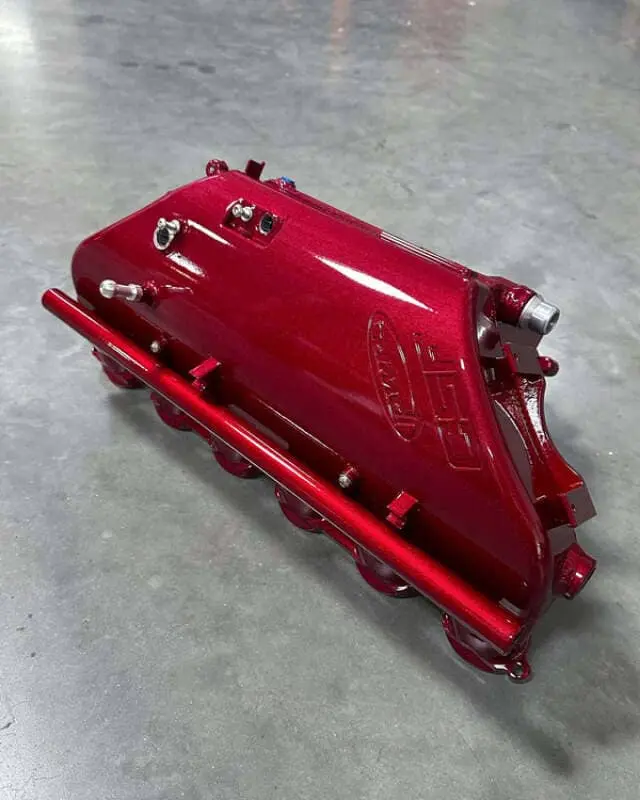 Csf Bmw M2/M3/M4 S58 (G8x) Charge-Air Cooler Manifold - Illusion Cherry 1