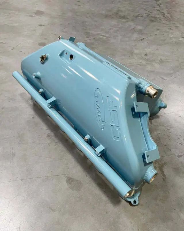 Csf Bmw M2/M3/M4 S58 (G8x) Charge-Air Cooler Manifold - Snow Blue 1