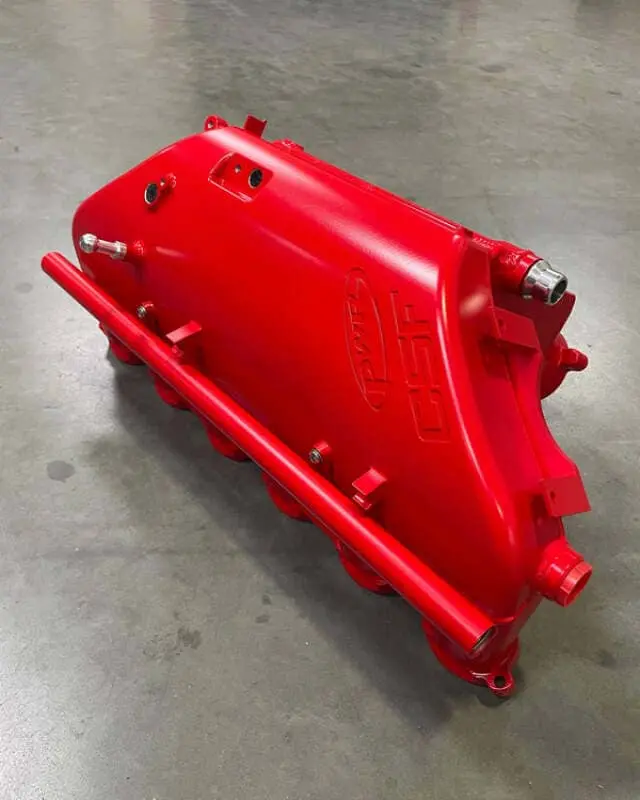 Csf Bmw M2/M3/M4 S58 (G8x) Charge-Air Cooler Manifold - Stoplight Red 1