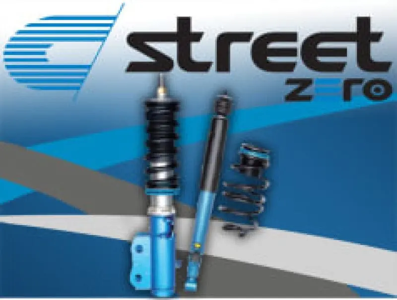 Cusco Street Zero-A Fit Ge6/8 Fr+Rr 40-Way Adj / Preload Adj (No Upper Mounts) Coilovers 1
