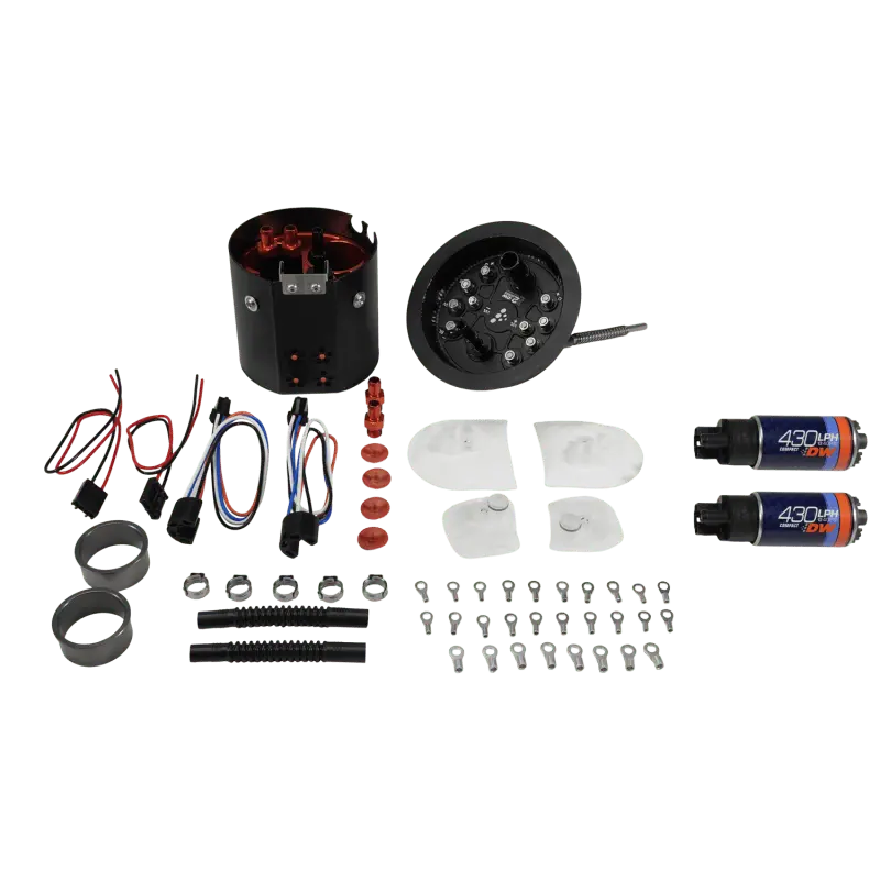Deatschwerks 06-13 Bmw E9x/E8x X2 Dual Pump Module W/ Dual Dw430 Fuel Pumps 1