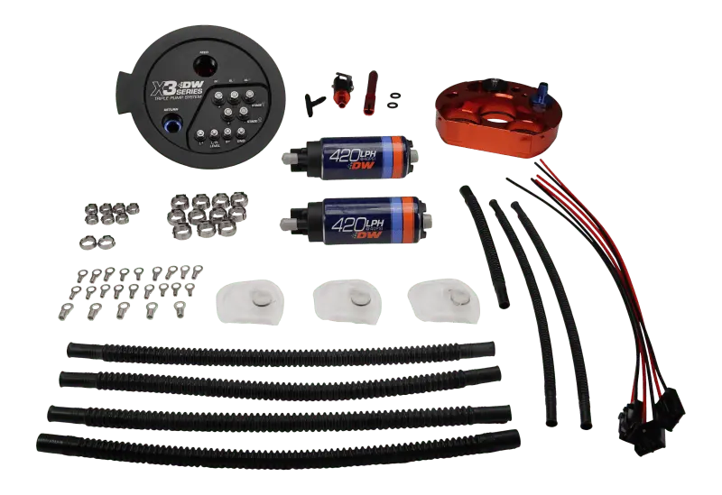 Deatschwerks 20-24 A90/91 Toyota Supra/G8x Bmw M3/M4 Fuel Pump Module W/Dual Dw420s 1