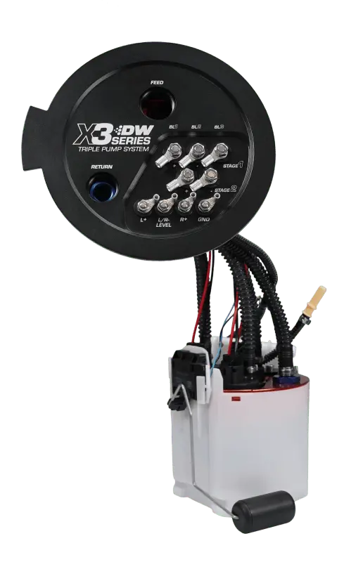 Deatschwerks 20-24 A90/91 Toyota Supra/G8x Bmw M3/M4 Fuel Pump Module W/Triple Dw420s 1