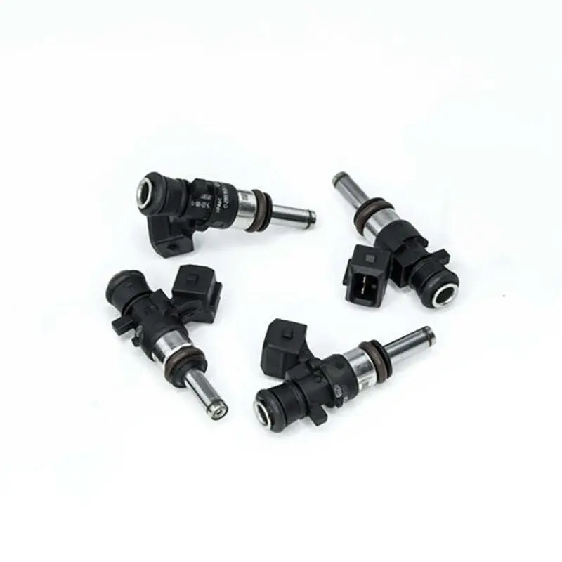 Deatschwerks Bosch Ev14 Universal 40Mm Compact Matched Set Of 4 Injectors 1250Cc (Extended Nozzle) 1