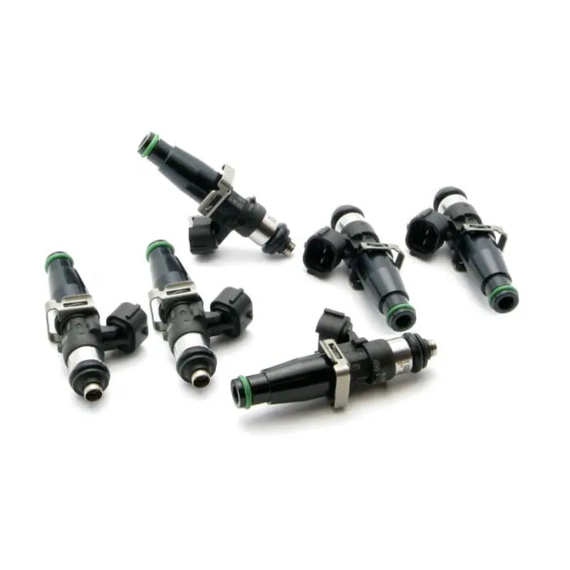 Deatschwerks Set Of 6 High Impedance 2400Cc Injectors For Toyota Supra Tt 93-98 Top Feed Conversion 1