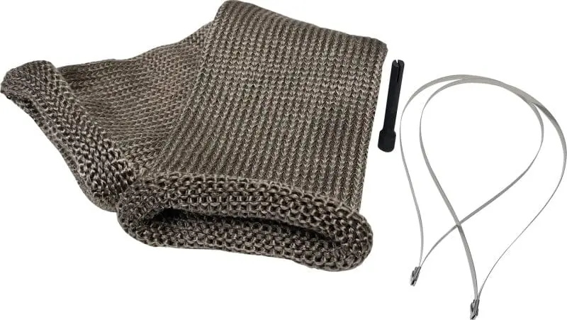 Dei Titanium 4In Knit Exhaust Sleeve - 12In 1