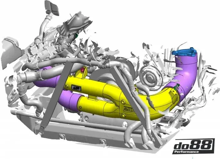 Do88 Charge Pipe, Bmw M2 M3 M4 G80 G82 G87 (S58) 1