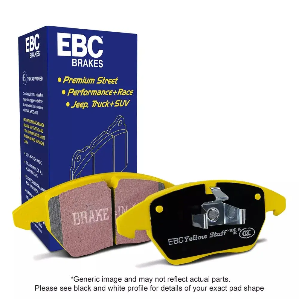 Ebc 2022+ Toyota Gr Supra 3.0T / 2022+ Bmw M240 Coupe Yellowstuff Front Brake Pads 1