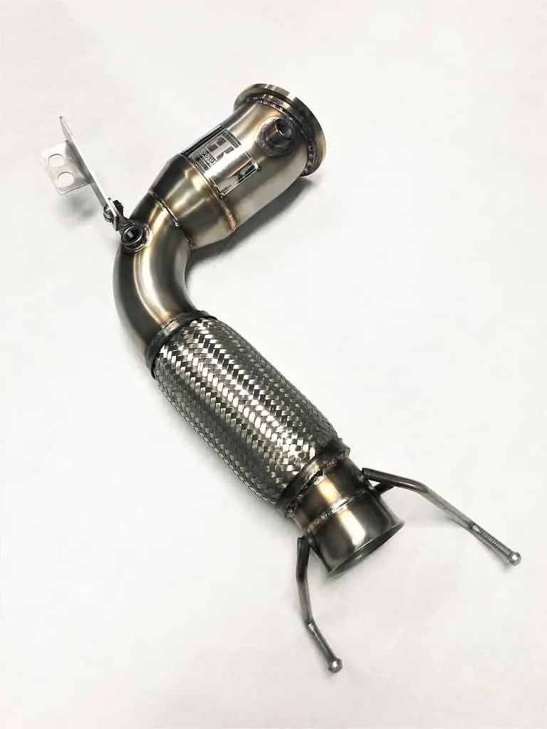 Competition Series 4" Catless Downpipe For The 2016+ X1/X2/2 Series Gran Coupe B46 Us Spec (4 Cylinder) Engine 2