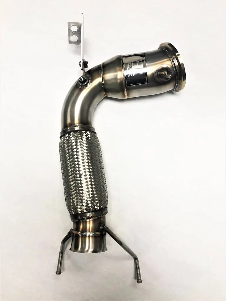 Competition Series 4" Catless Downpipe For The 2016+ X1/X2/2 Series Gran Coupe B48 Eu/Asia Spec (4 Cylinder) Engine 4