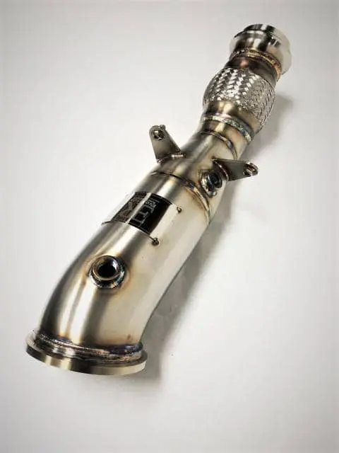 Evolution Racewerks 4" High Flow (Catted) Downpipe For B46 Engine (F2x, F3x, G2x, G3x, G4x, G01, G02) 2
