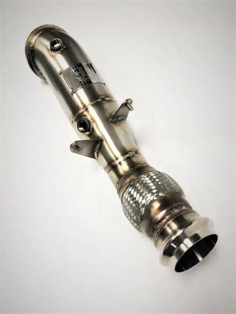 Evolution Racewerks 4" High Flow (Catted) Downpipe For B46 Engine (F2x, F3x, G2x, G3x, G4x, G01, G02) 1