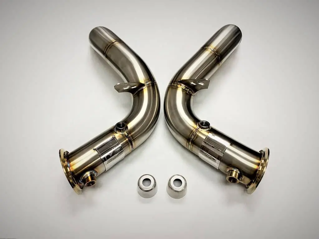 Evolution Racewerks High Flow (Catted) Downpipes For S63tu Engine (M5, M6) 1