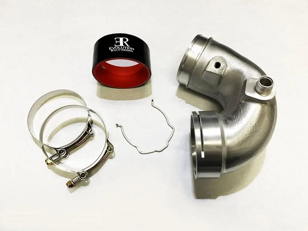 Evolution Racewerks S55 (3.0Tt) F80/F82/F83/F87 Cold Side "J" Charge Pipe 1