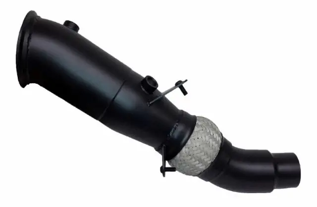 Evolution Racewerks 4" High Flow (Catted) Downpipe For N20 Engine (F3x) 1