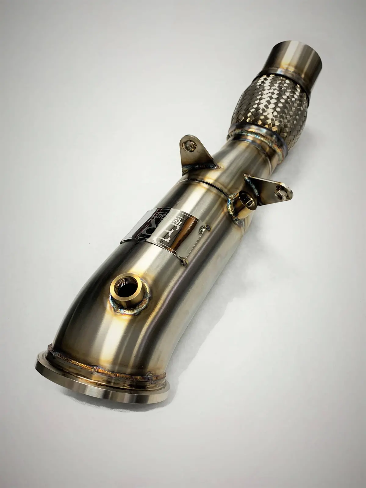 Sports Series 4" High Flow Catted Downpipe For The 2020+ Toyota Supra 2.0 B48 Eu/Asia Spec Engine 2