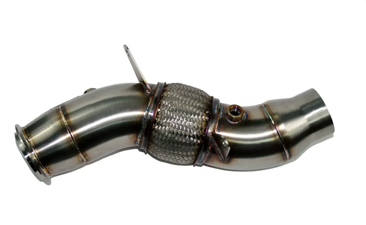 Sports Series 4" High Flow Catted Downpipe For The 5/6/7 Series N55 (6 Cylinder) Engine 1