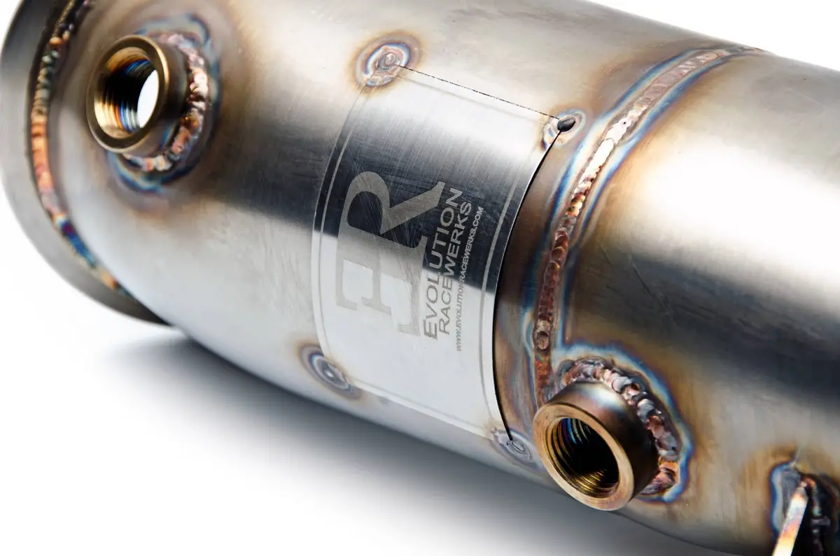 Sports Series 4" High Flow Catted Downpipe For The X1/X3/X4/Z4 N20 (4 Cylinder) Engine 3