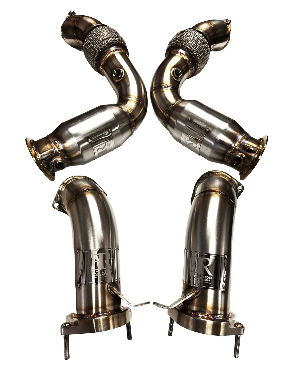 Sports Series High Flow Catted Downpipe For 2023+ Xm S68 Engine 1