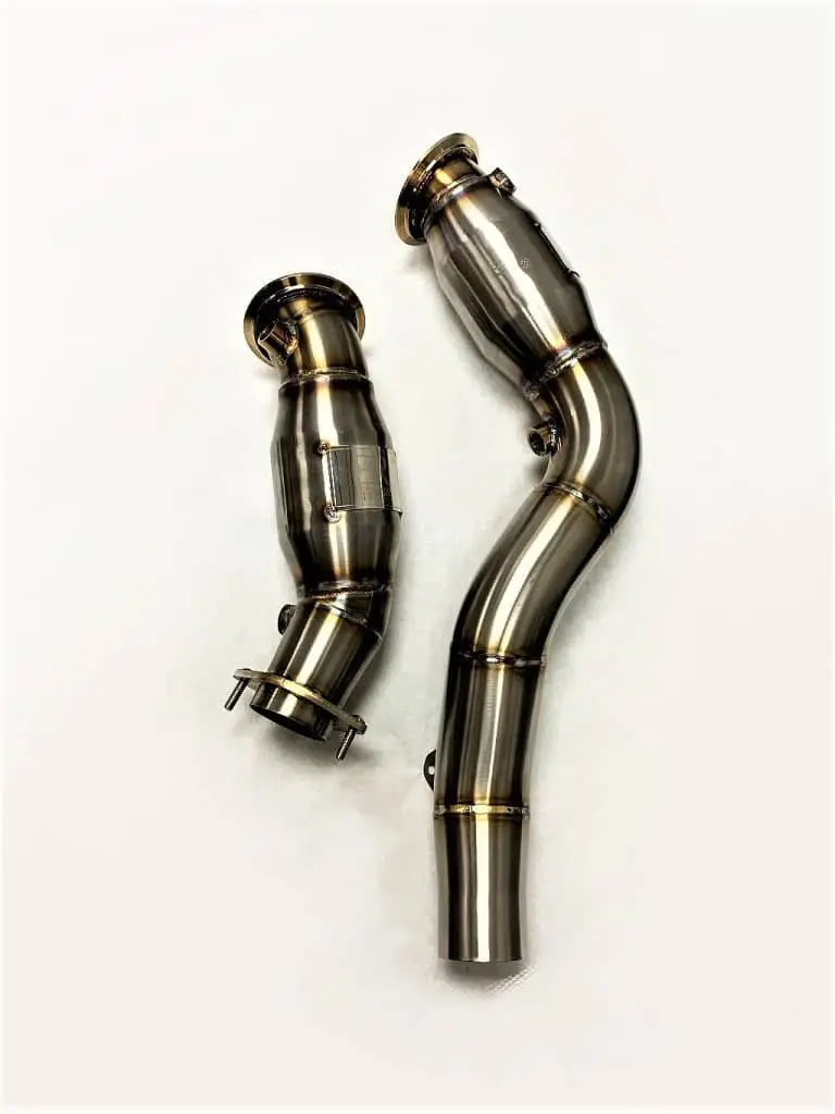 Sports Series High Flow Catted Downpipes 2015-20 M2 Competition/M3/M4 S55 Engine 3