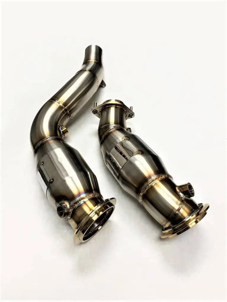 Sports Series High Flow Catted Downpipes 2015-20 M2 Competition/M3/M4 S55 Engine 2