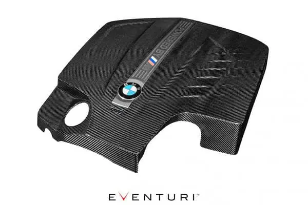 Eventuri Bmw F87 M2 N55 Black Carbon Engine Cover 1