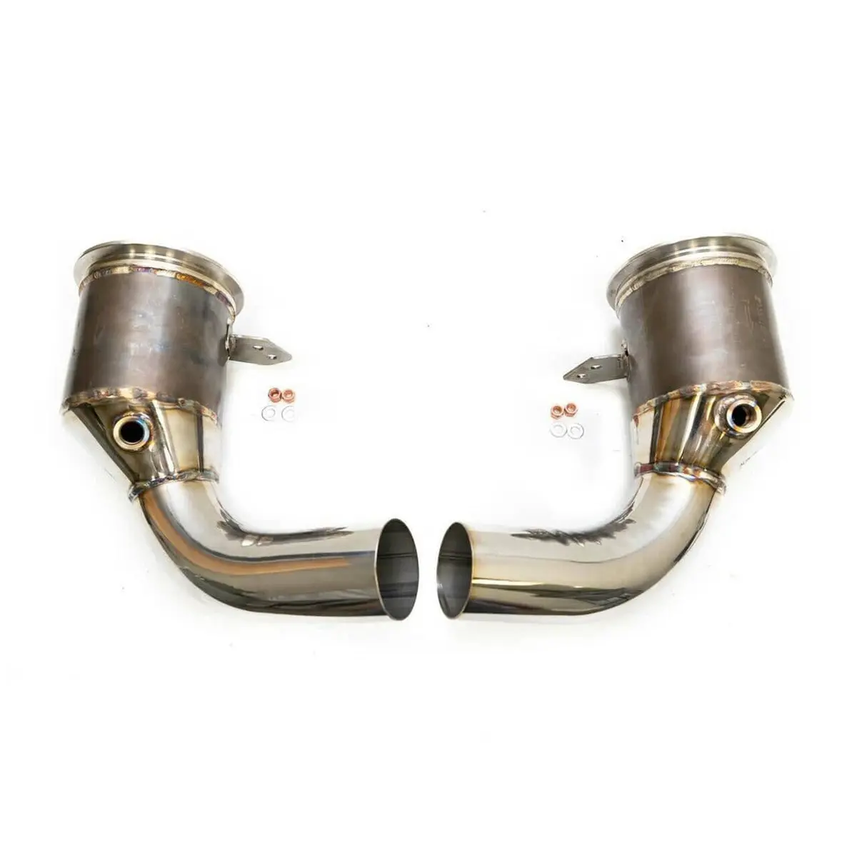 Fabspeed 2025+ Porsche 992.2 Carrera (Non Gts) Sport Catalytic Converters (2025+) 1