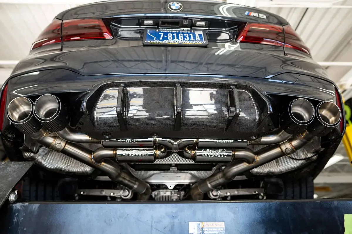 Fabspeed Bmw M5 F90 Valvetronic Exhaust System With Quad Style Tips 2