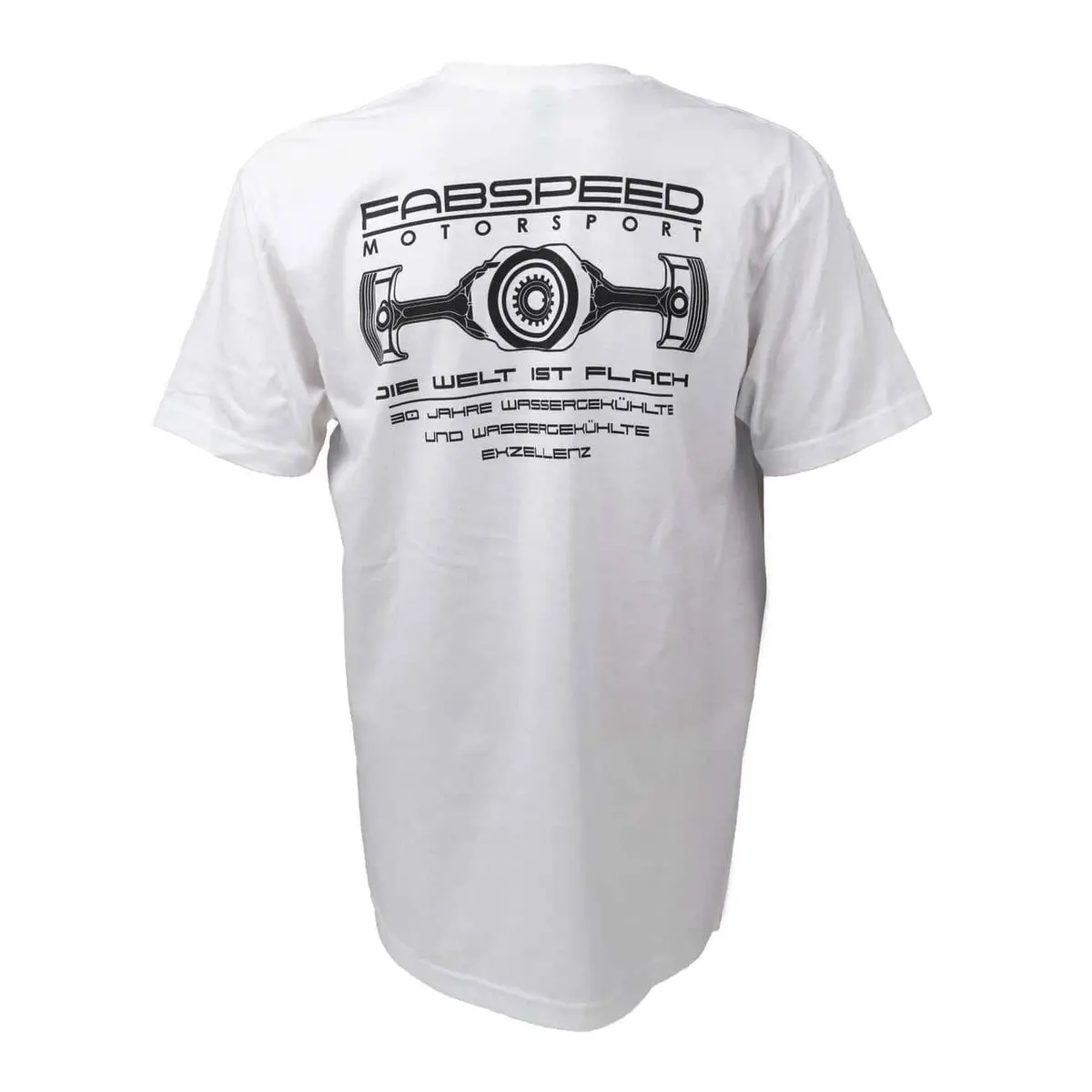 Fabspeed Motorsport The World Is Flat Porsche T-Shirt 1