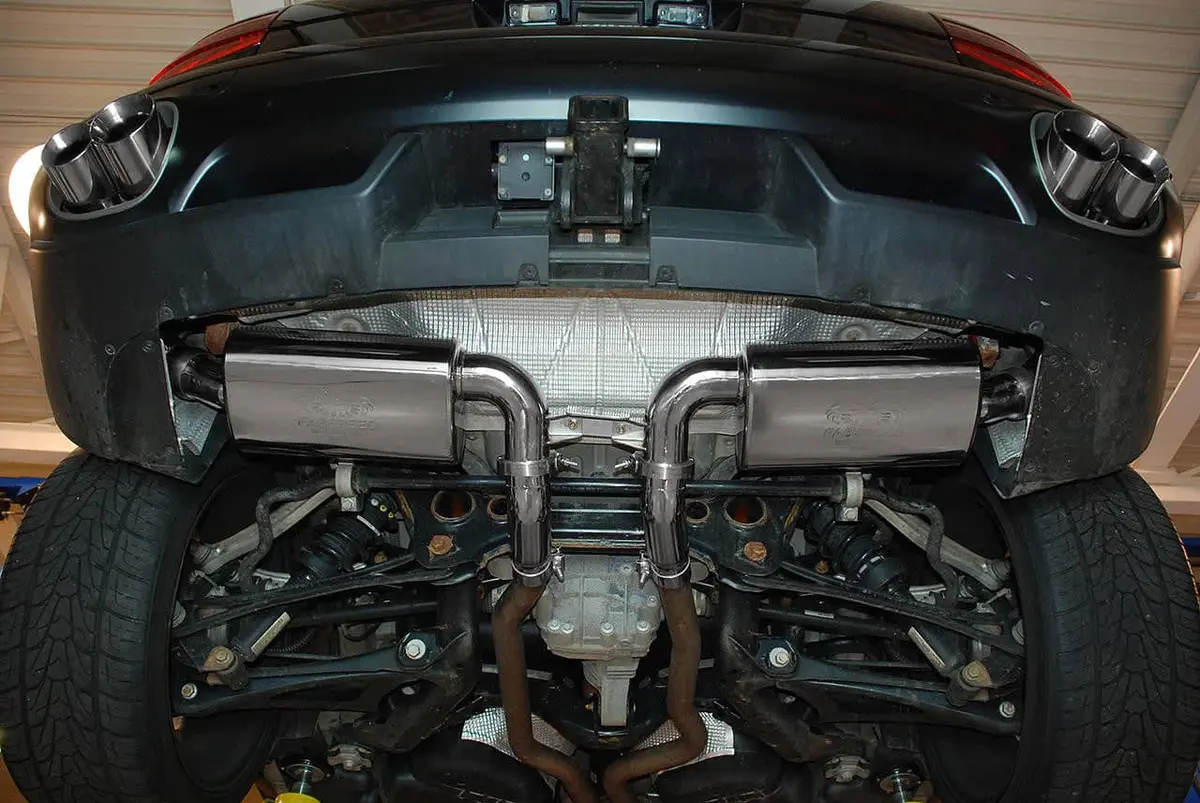 Fabspeed Porsche 957 S / Gts Maxflo Performance Exhaust System (2008-2010) 2