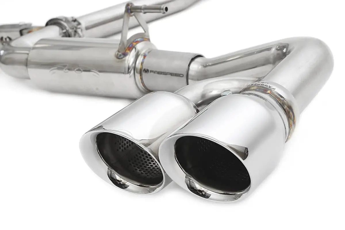 Fabspeed Porsche 958.2 Cayenne Turbo / Turbo S Supercup Exhaust System (2015-2018) 1