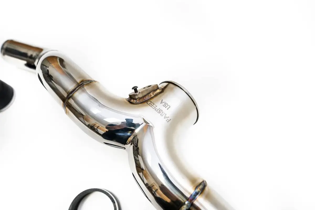 Fabspeed Porsche 970 Panamera Turbo / Turbo S Stainless Steel Intercooler Pipe (2010-2016) 1