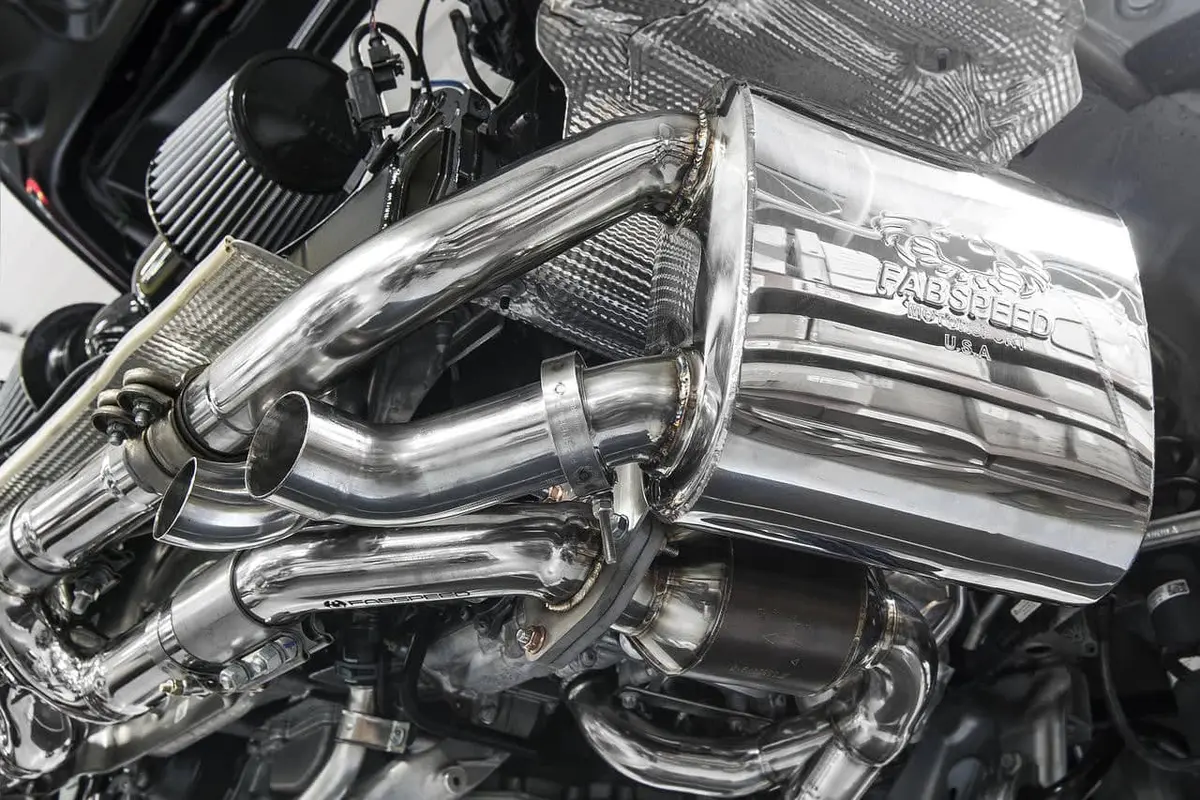 Fabspeed Porsche 991 Carrera Valved Exhaust System 3