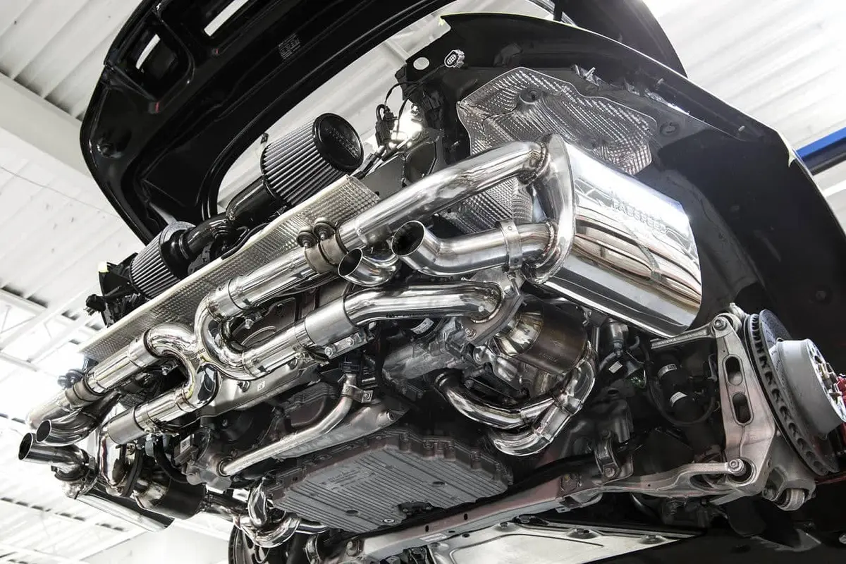 Fabspeed Porsche 991 Carrera Valved Exhaust System 1