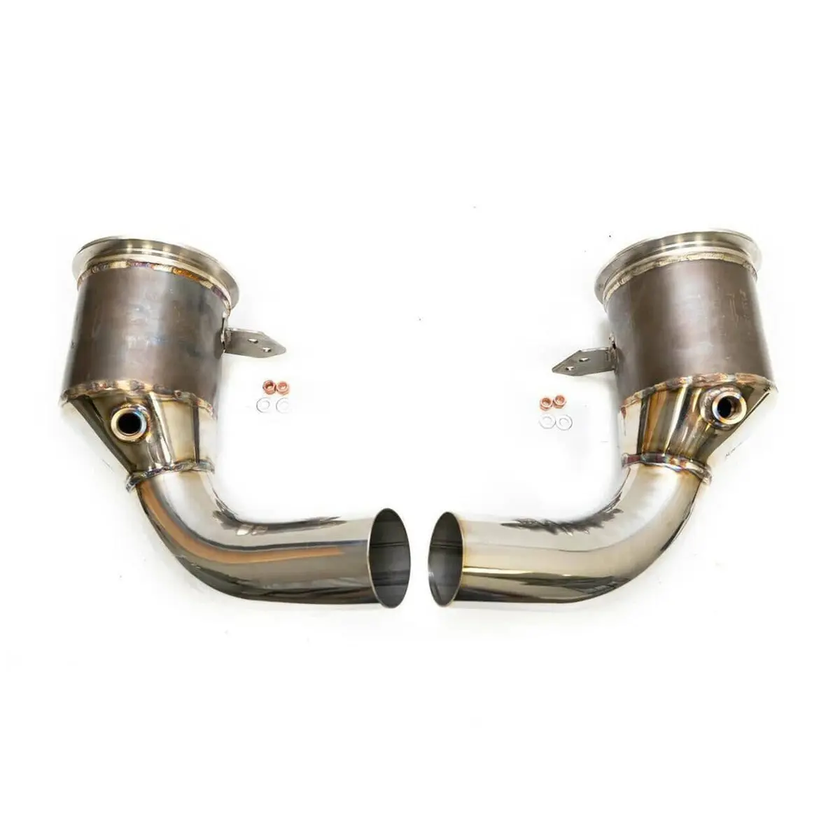 Fabspeed Porsche 992 Carrera Sport Catalytic Converters (2019+) 1